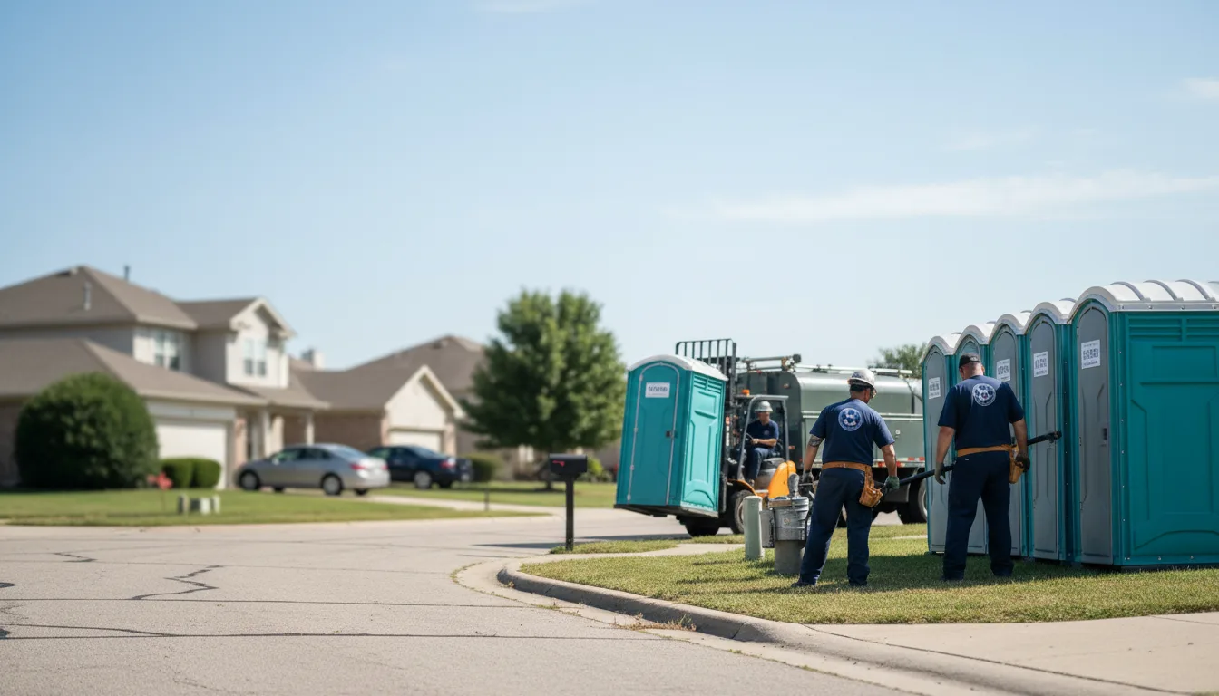 Porta Potty Rental in Sanford, NC near me